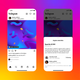 An example of what attribution will look like for NFTs on Instagram.